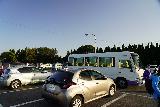 Hotel_Urashima_002_04102023 - Looking towards the shuttle bus after parking our car at the Hotel Urashima car park