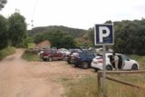 Huesna_001_05242015 - One of the busy car parks at Cascadas del Hueznar