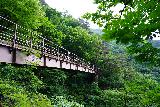 Huibang_084_06142023 - Looking back at the bridge that I crossed over the Huibang Falls