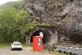 Hunnedalsvegen_009_06212019 - The pullout by the southern entrance to the tunnel by Giljajuvet
