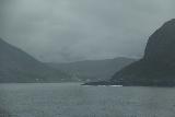 Hurtigruten_day2_016_06292019 - Looking out at the dreary weather as we were heading north from Bergen towards Alesund