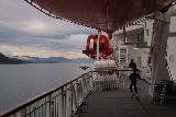 Hurtigruten_day2_031_06302019 - On the deck of the Hurtigruten as Tahia and I were exploring the ship on day 2