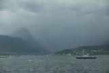 Hurtigruten_day2_489_06302019 - Dark clouds and menacing rain clouds along the coast as we got closer to Alesund