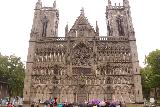 Hurtigruten_day3_036_07012019 - Another direct look at the Nidaros Cathedral in the Trondheim sentrum