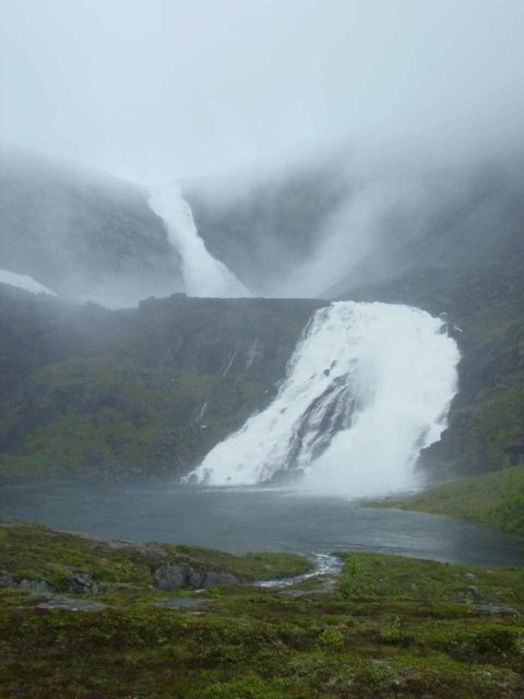 Husedalen was one of the longer hikes that you can do in the Hardanger area near Kinsarvik, but it would take the better part of the day to experience all four major waterfalls