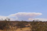 Hwy_395_007_06242016 - Looking towards a distant mushroom cloud that apparently came from the Erskine Fire started at Lake Isabella in Kern County