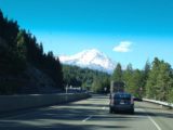 I-5_shasta_004_iphone_07132016 - With Dad driving this curvaceous part of the I-5 through Shasta Lake then Castle Crags, I managed to get some photos of Mt Shasta from the car