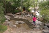 Idaho_Falls_024_08142017 - Tahia si diverte a saltellare sulle rocce del Friendship Park a Idaho Falls