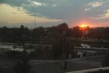 Idaho_Falls_030_08152017 - Sonnenaufgang mit Blick auf Idaho Falls von unserem Zimmer im Residence Inn