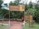 Iguazu_Falls_035_jx_08312007 - Signage welcoming us to the Paseo Inferior