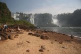 Iguazu_Falls_863_09022007 - Beach-goers on La Isla San Martin