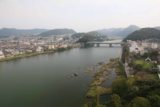 Inuyama_Castle_057_10212016 - Looking out over the Kiso River from the top of the Inuyama Castle