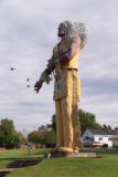 Ironwood_009_09282015 - The Hiawatha Statue in Ironwood