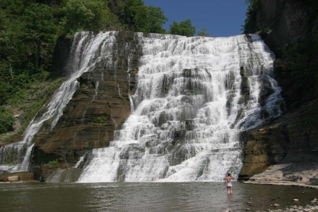 Ithaca Falls - Our Favorite Waterfall in the Finger Lakes