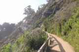 JP_Burns_SP_061_04022015 - The cliff-hugging trail leading to better views of McWay Falls, the Waterfall Cove, and the Waterfall House ruins as seen during our April 2015 visit