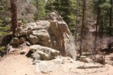 Jemez_Falls_034_04152017 - Some rock formation near the bottom of the trail to the creek above Jemez Falls