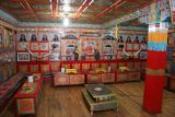 Jiuzhaigou_351_04302009 - This was the colorful interior of one of the Tibetan residences in the Shuzheng Village