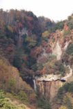 Jofu_Falls_104_10182016 - Last look at the Jofu Waterfall with koyo all around it before heading back to the alternate trailhead