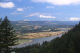 John_B_Yeon_SP_076_08172017 - Looking towards the Columbia River with a hint of Mt Adams in the distance as I was at the dramatic cliff-hugging section of the Upper McCord Creek Falls Trail