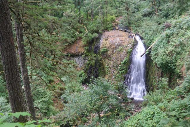 John_B_Yeon_SP_108_08172017 - Upper McCord Creek Falls in low late Summer flow