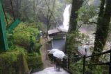 Joren_Falls_015_10162016 - Descending closer to the Joren Falls under the soggy conditions