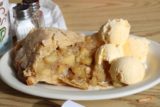 Julian_011_01232016 - This was the somewhat disappointing apple pie that we got at Granny's Kitchen. Little did we know that there were more established apple pie joints in town and we probably should've saved ourselves for when we'd have a better opportunity to buy from them