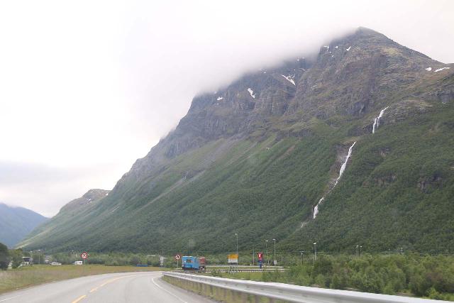 Kafjorden_052_07072019 - Looking towards the waterfall I believe was on the Okseelva or Vuoksajohka at the head of Kåfjorden or the foot of Kåfjorddalen as we were driving past in early July 2019