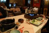 Kawaguchiko_049_10172016 - The start of our surprisingly pleasant sukiyaki and shabu shabu dinner at Mizuno