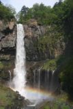 Kegon_078_05242009 - Closeup of the Kegon Waterfall with rainbow