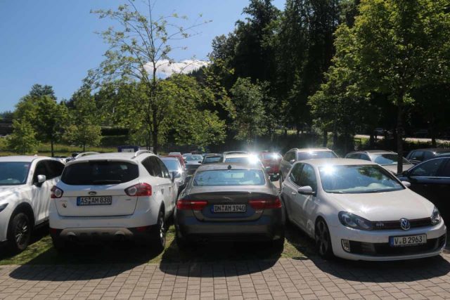 In Europe, parking can be real tight so you can imagine just how tricky it might be to avoid a dent or scratch during the course of a car rental