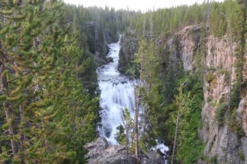 The Kepler Cascades was probably the easiest waterfall of this magnitude that we were able to visit within Yellowstone National Park.  The lookout platform was pretty much right next to the...