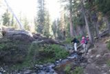 Kings_Creek_Falls_122_07122016 - Dad and Mom crossing this creek before getting to the final stretch of the Horse's Trail section of the Kings Creek Falls Trail