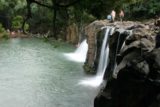 Kipu_Falls_007_12222006 - People frolicking at Kipu Falls