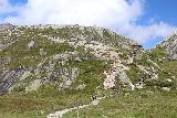 Kjerag_532_06222019 - Looking up at the final climb of the return hike to the trailhead for Kjerag