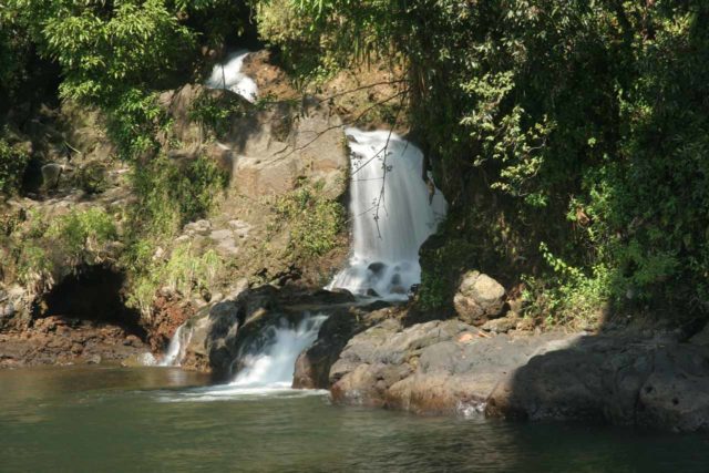 Waterfall in Kolekole State Park, which is actually on Ka'ahakini Stream