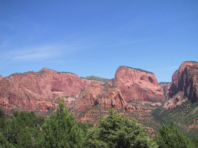 Kolob_Finger_Canyons_017_06172001 - The Kolob Finger Canyons of Zion National Park was actually just south of the town of Kanarraville. This less-visited part of Zion was well worth the side trip