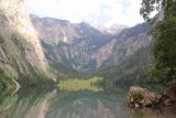 Konigssee_169_07012018 - Context of the mirror-like reflections on Obersee with Rothbachfall in the distance