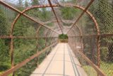 Kootenai_Falls_022_08052017 - Going over a caged bridge that traversed some railroad tracks on the way to Kootenai Falls