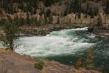 Kootenai_Falls_043_08052017 - More angled look back at the left segment of Kootenai Falls, which again looked like a rapid or chute with a short drop given the high volume of water