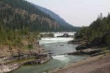 Kootenai_Falls_103_08052017 - Contextual look upstream towards the combination of rapids leading up to the main drop of Kootenai Falls from the unsanctioned viewing spot