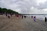 Kuta_059_06242022 - Walking back along Kuta Beach towards the Bali Dynasty Resort