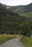 Kvanndalsfossen_011_07182019 - On the narrow road leading to the Kvanndal Camping area in pursuit of Kvanndalsfossen