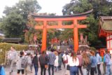 Kyoto_314_10242016 - Finally back at the impressive Fushimi Inari Shrine in Kyoto, but this time it was way crowded