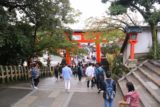 Kyoto_387_10242016 - Making our way back through the crowds at the Fushimi Inari Shrine in Kyoto