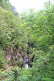 LOrrido_di_SantAnna_011_20130604 - Context of the small cascade amidst the thick foliage as seen looking upstream from the L'Orrido di Sant'Anna
