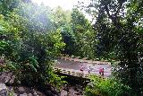 La_Coca_Falls_034_04152022 - Looking down at the PR-191 road bridge from the rock outcrop in front of La Coca Falls