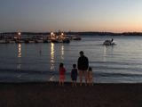 Lake_Washington_17_006_iPhone_07292017 - The kids hanging out with Uncle Chris on the shores of Lake Washington