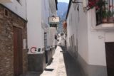 Las_Alpujarras_076_05272015 - Walking one of the narrow alleyways in the Barrio Alto of Travelez