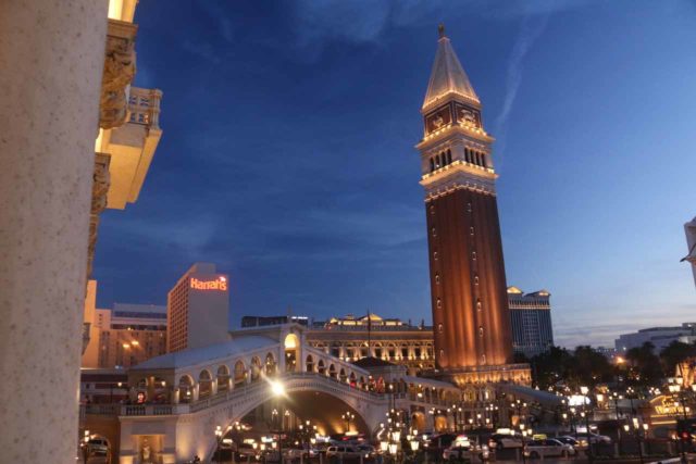 Las_Vegas_17_295_04222017 - Of the casinos on the Las Vegas Strip, perhaps Julie and I were most nostalgic when it came to the Venetian because its re-creation of the Rialto Bridge and Piazza San Marco reminded us of Venice