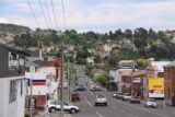 Launceston_17_029_11232017 - Looking back at the hilly street containing the Coles near the Launceston CBD